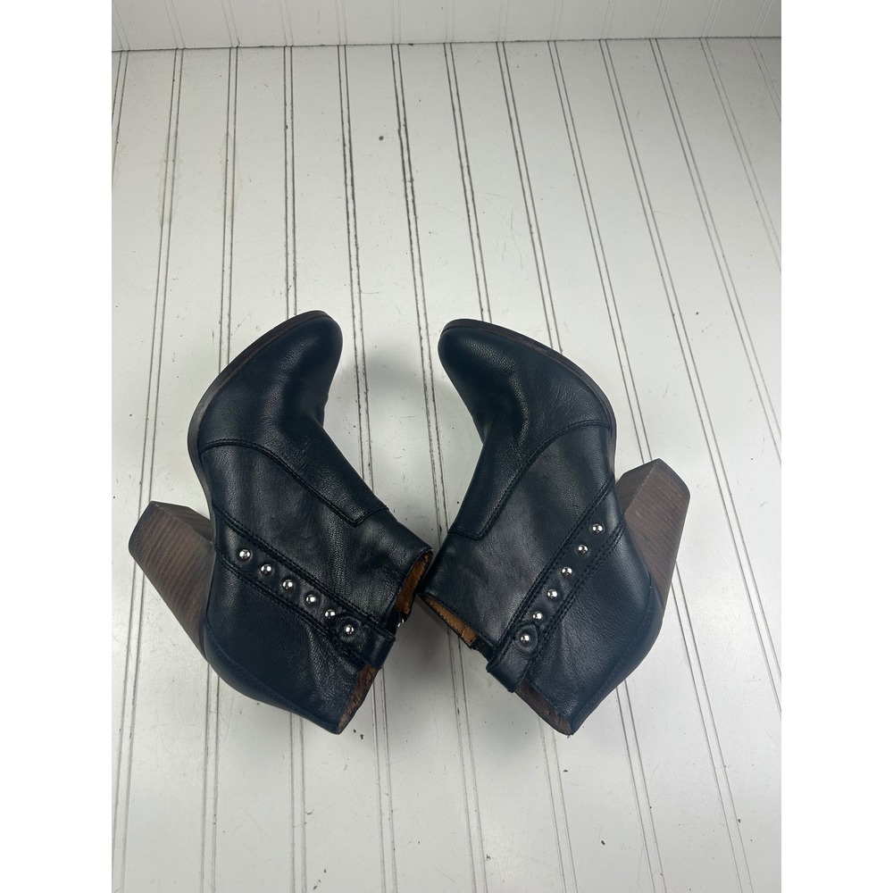 COACH Vintage Leather Studded Ankle Boots Women's Size 7 - Picture 11 of 14